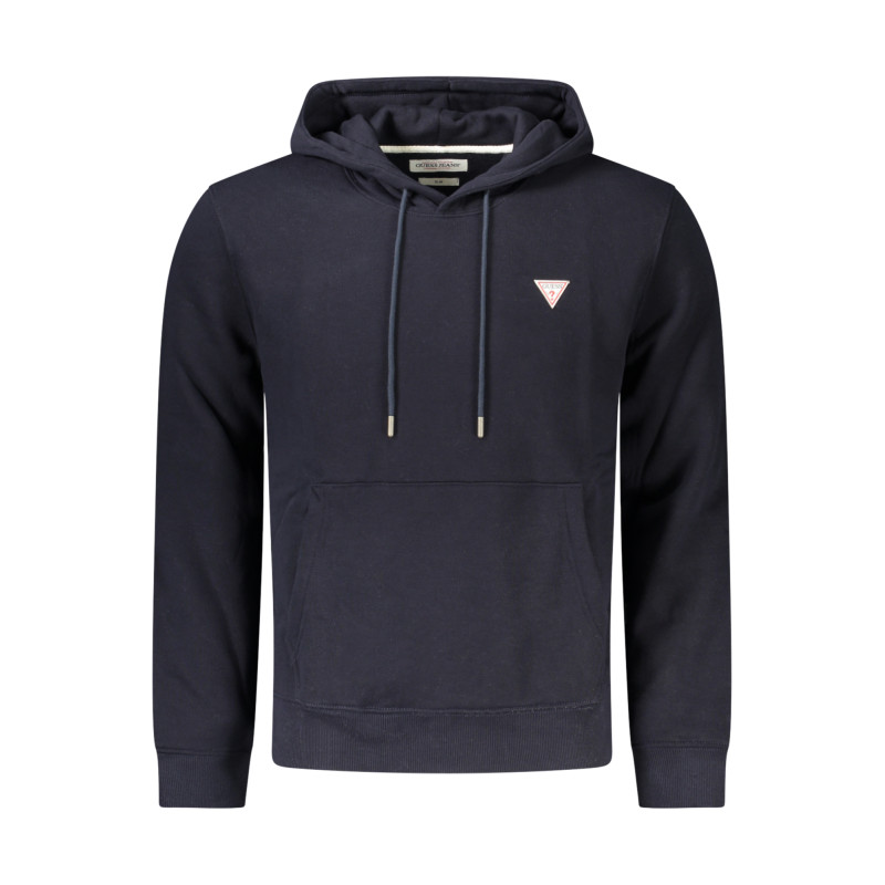 GUESS JEANS FELPA SENZA ZIP UOMO BLU