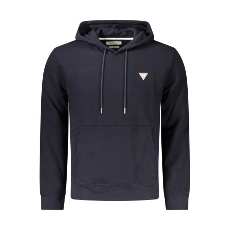 GUESS JEANS FELPA SENZA ZIP UOMO BLU