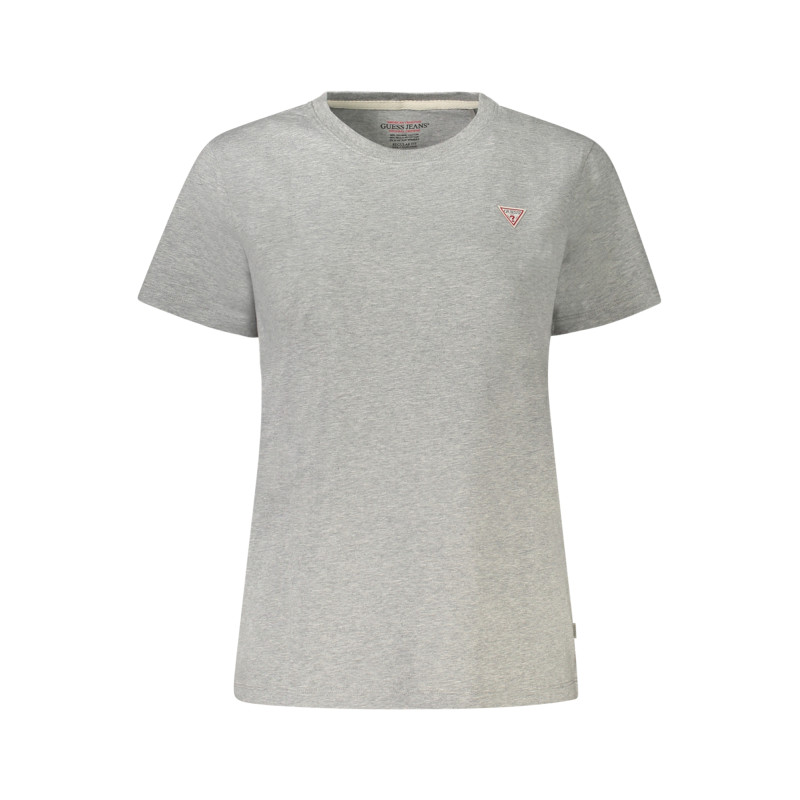 GUESS JEANS KURZARM-T-SHIRT DAMEN GRAU