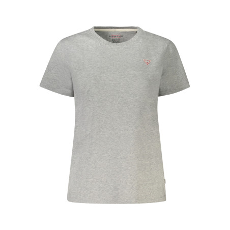 GUESS JEANS KURZARM-T-SHIRT DAMEN GRAU