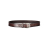 GUESS JEANS CINTURA IN PELLE UOMO MARRONE