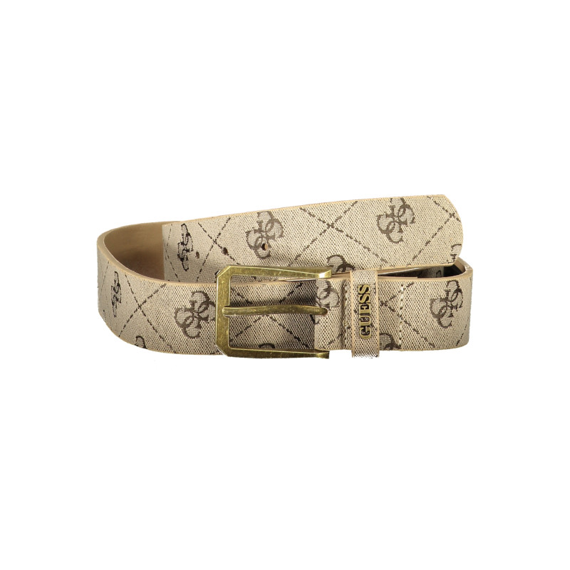 GUESS JEANS CINTURA UOMO BEIGE