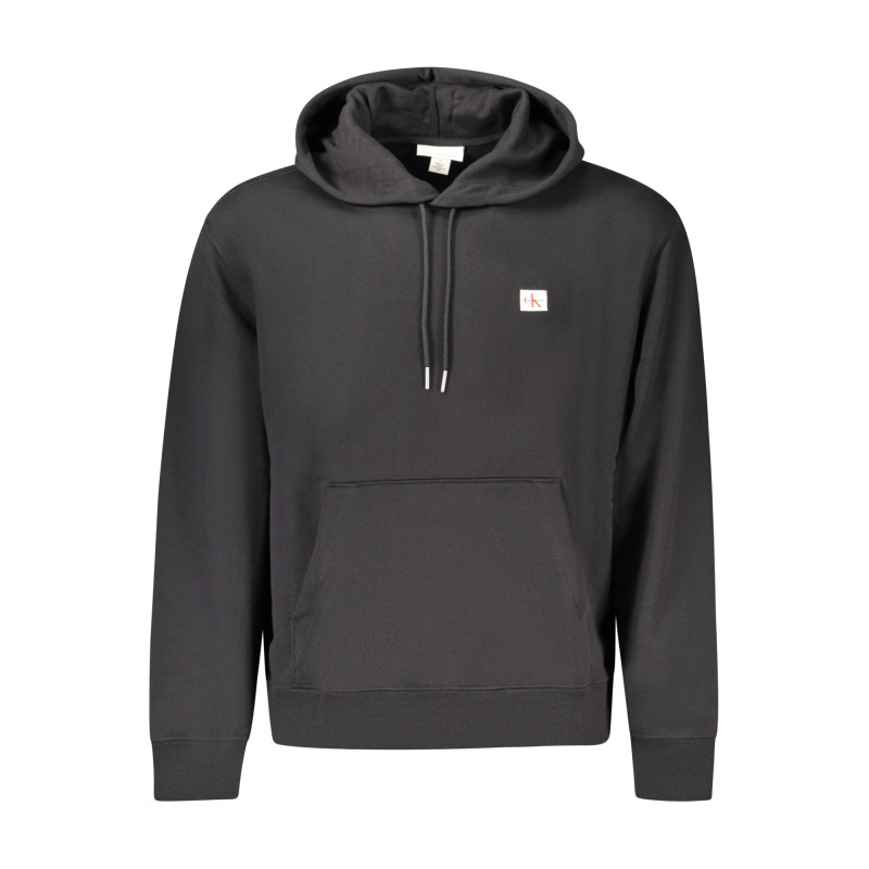 CALVIN KLEIN FELPA SENZA ZIP UOMO NERO