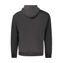 CALVIN KLEIN MEN&39S BLACK ZIP-UP SWEATSHIRT